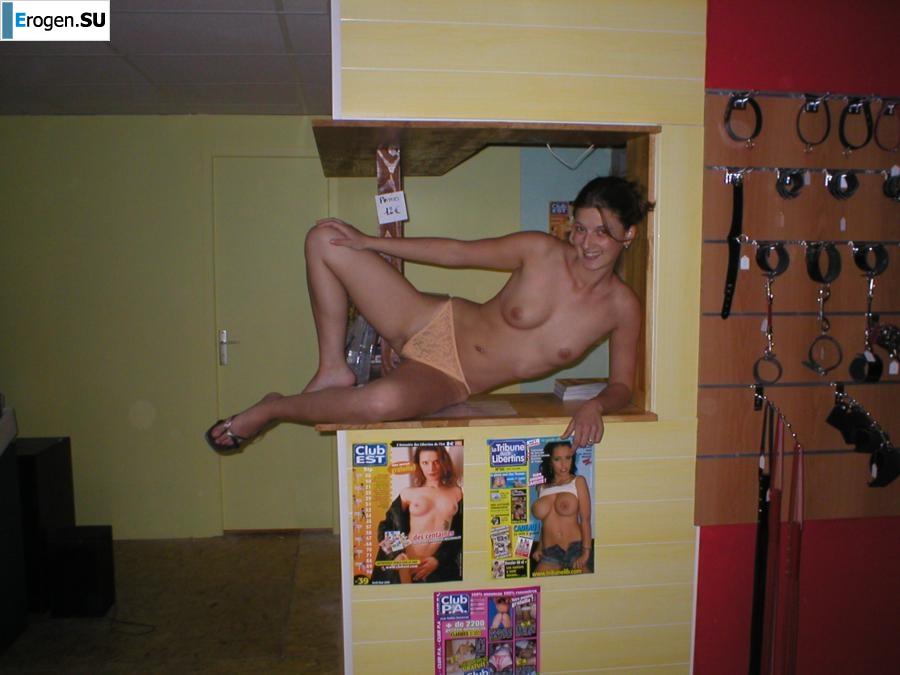 In a sex shop. Part 3. Photo 25