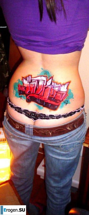 Graffiti on Girls. Photo 25