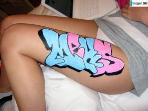 Graffiti on Girls. Thumb 17