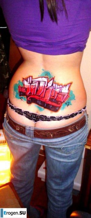 Graffiti on Girls. Thumb 25