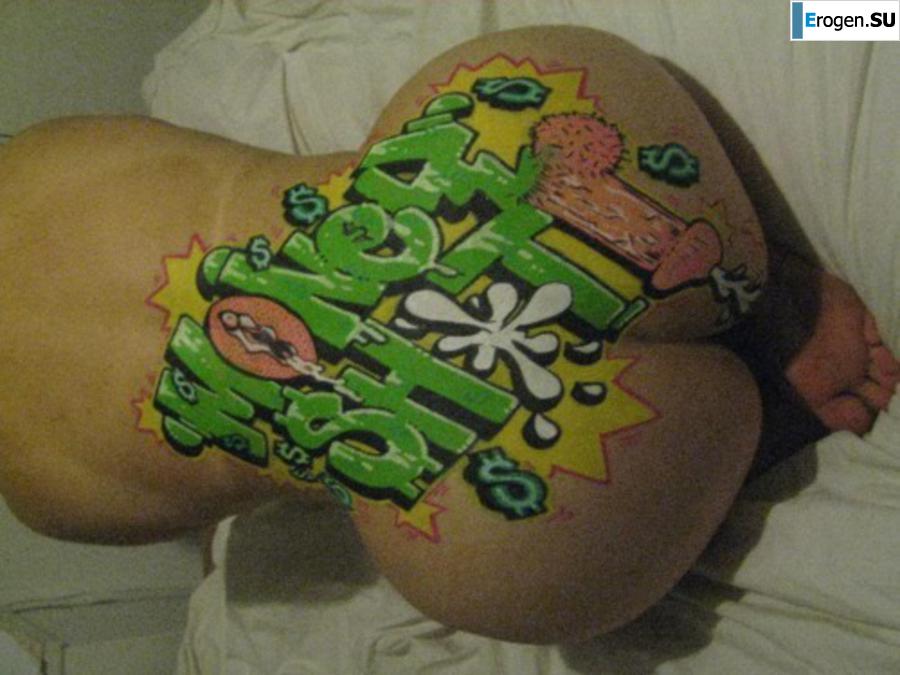 Graffiti on Girls. Part 2. Photo 15