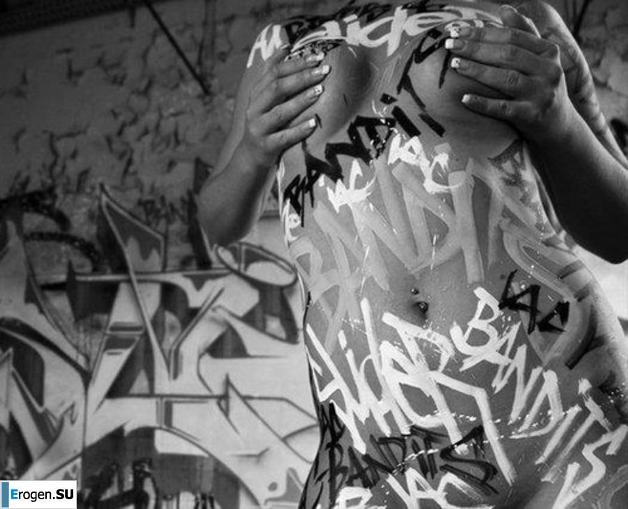 Graffiti on Girls. Part 2. Photo 40