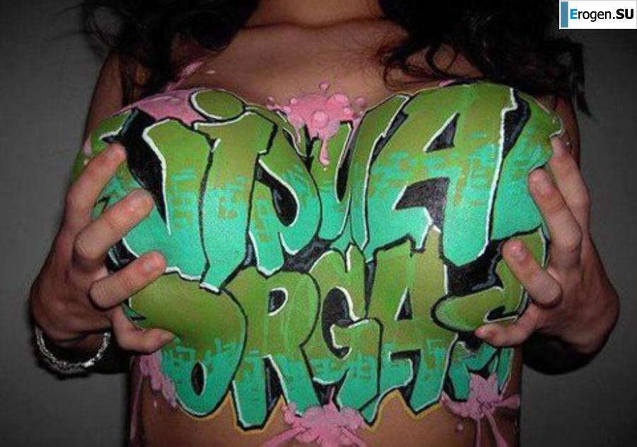 Graffiti on Girls. Part 2. Photo 6