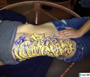Graffiti on Girls. Part 2. Thumb 9