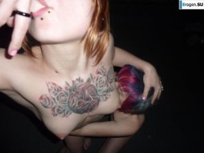 Бухие русские неформалки на крыше. Часть 2. Эскиз 17