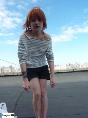 Бухие русские неформалки на крыше. Часть 3. Эскиз 29