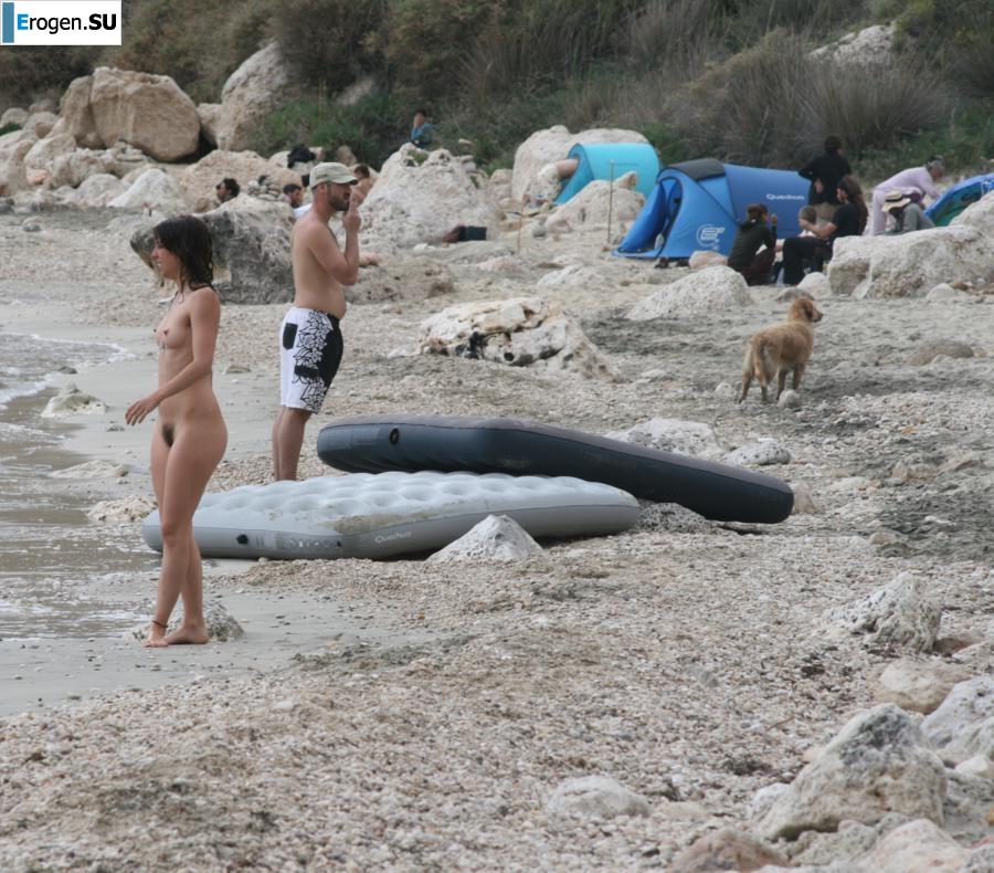 И снова хиппи. Теперь на пляжу. Часть 3. Фото 18