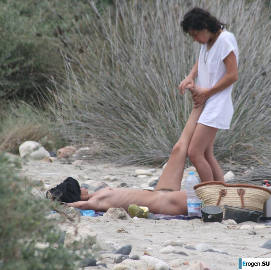 И снова хиппи. Теперь на пляжу. Часть 3. Фото 4