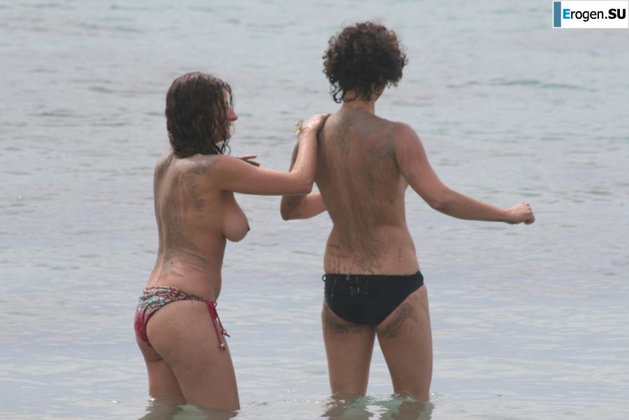 И снова хиппи. Теперь на пляжу. Часть 3. Фото 9