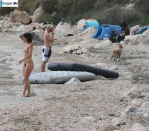 И снова хиппи. Теперь на пляжу. Часть 3. Эскиз 18