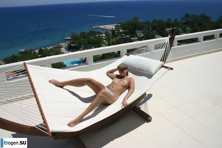 Tan in a cap. Part 2. Photo 20