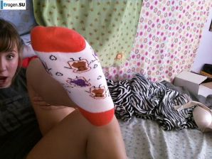 He grimaces and takes a picture of himself. Thumb 45