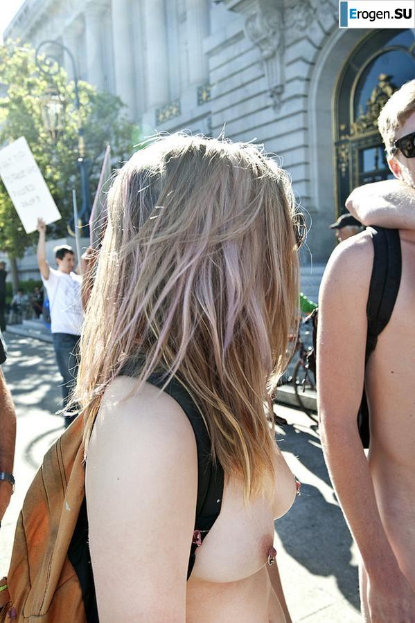 Обнажения в знак протеста. Фото 10