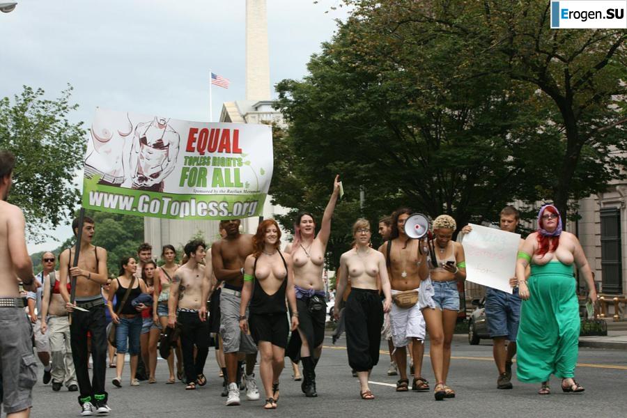 Обнажения в знак протеста. Фото 25