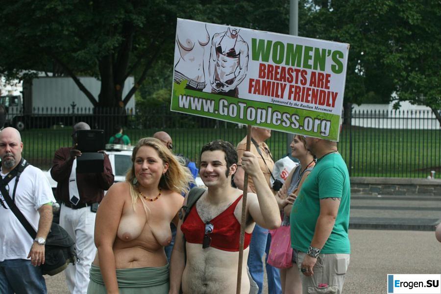 Обнажения в знак протеста. Фото 27