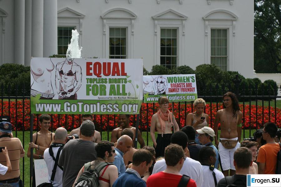 Обнажения в знак протеста. Фото 39