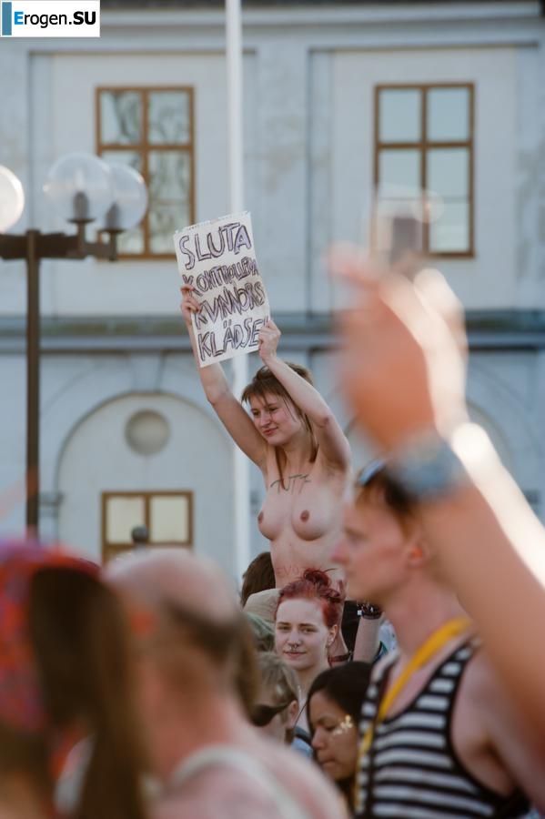 Обнажения в знак протеста. Фото 4
