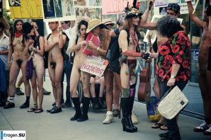 Обнажения в знак протеста. Эскиз 34