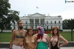 Обнажения в знак протеста. Эскиз 35