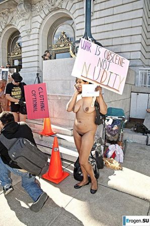 Обнажения в знак протеста. Эскиз 6