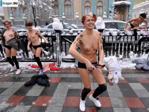 Обнажения в знак протеста. Часть 3. Эскиз 16