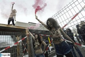 Обнажения в знак протеста. Часть 3. Эскиз 22