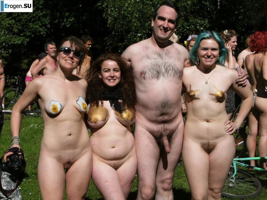 Naked bike rides. Photo 10