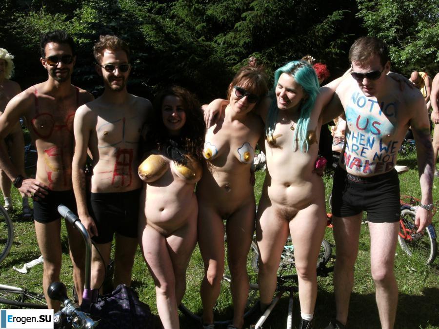 Naked bike rides. Photo 11