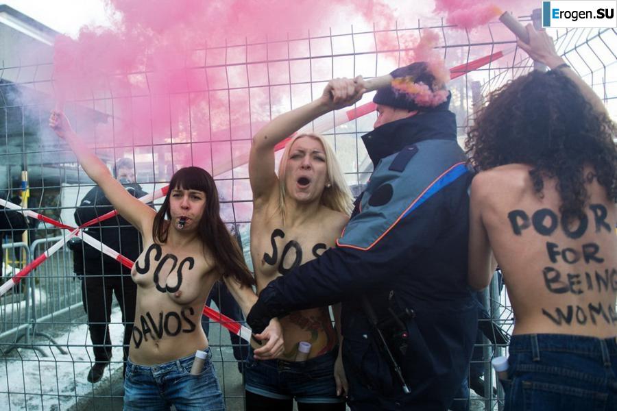 Обнажения в знак протеста. Часть 4. Фото 13