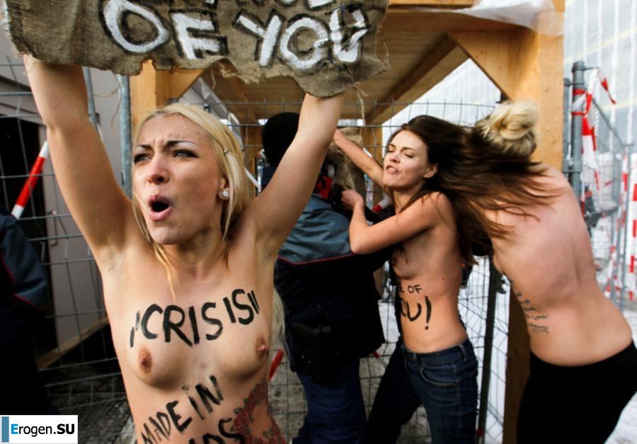 Обнажения в знак протеста. Часть 4. Фото 30