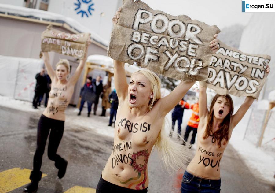 Обнажения в знак протеста. Часть 4. Фото 32