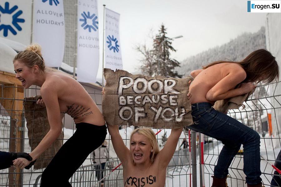 Обнажения в знак протеста. Часть 4. Фото 37