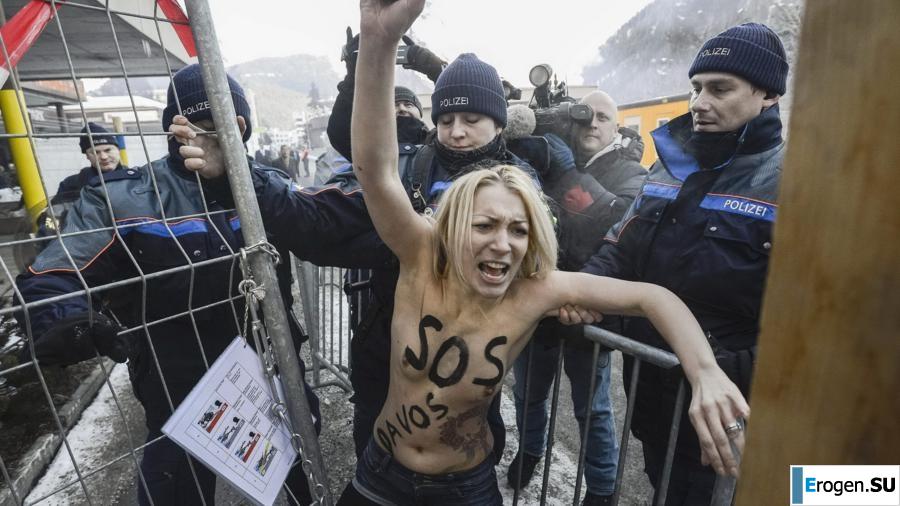 Обнажения в знак протеста. Часть 4. Фото 40