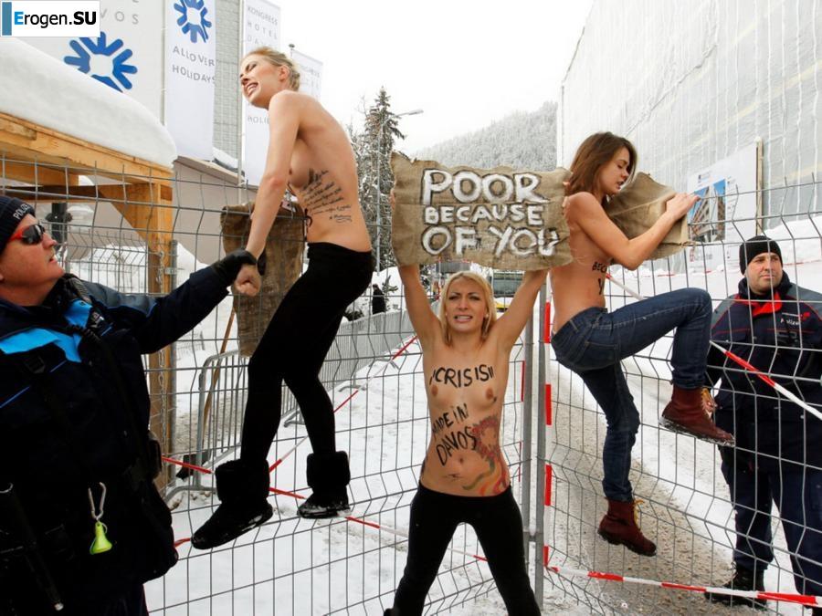 Обнажения в знак протеста. Часть 4. Фото 8