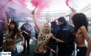 Обнажения в знак протеста. Часть 4. Эскиз 14