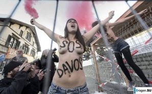 Обнажения в знак протеста. Часть 4. Эскиз 22