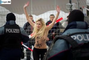 Обнажения в знак протеста. Часть 4. Эскиз 5