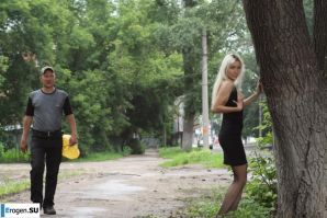 Nastya from Samara walks around the city and shows herself. Part 8. Thumb 7
