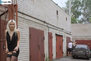 Nastya from Samara walks around the city and shows herself. Part 10. Thumb 8