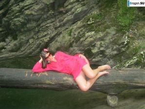 Russian Asian woman with a lizard. Thumb 34