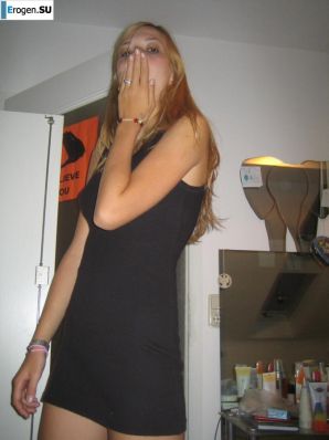 Стройная немка и ее кучерявый друг. Эскиз 16