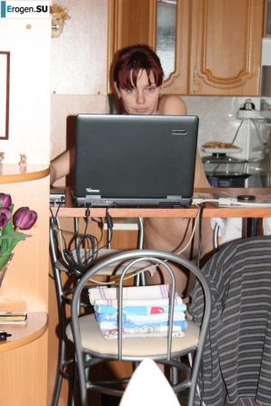 Русская нудистка. Эскиз 25