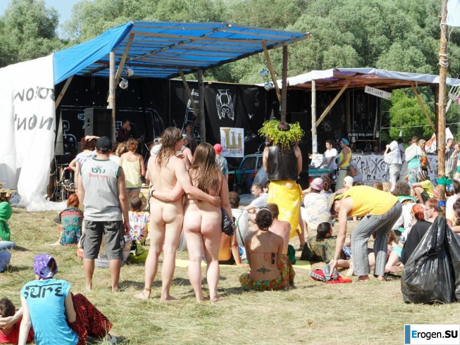 Photo from the hippie rally. Photo 28