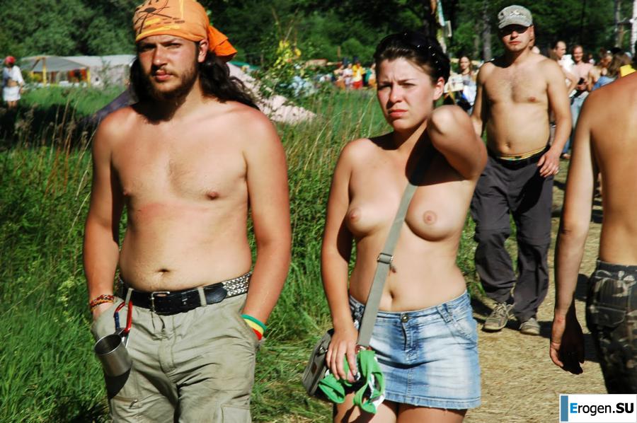 Photo from the hippie rally. Photo 5