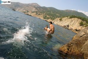 Lesbian Photoshoot on a Rocky Island. Part 3. Thumb 20
