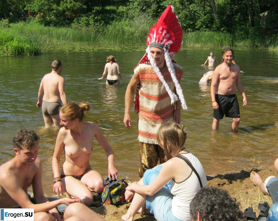 Photo from the hippie rally. Part 2. Photo 5