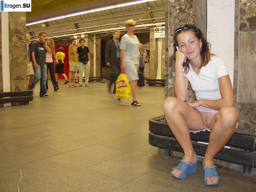 публичные обнажения. Часть 3. Фото 21