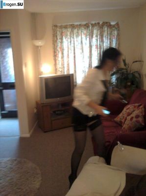 Pretty brunette in stockings. Part 2. Thumb 18