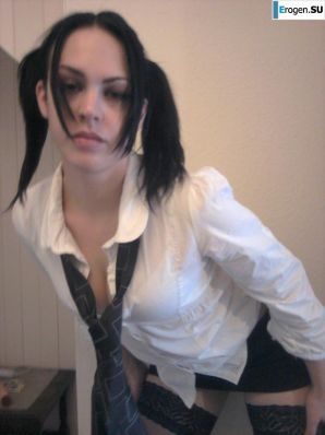 Pretty brunette in stockings. Part 2. Thumb 25