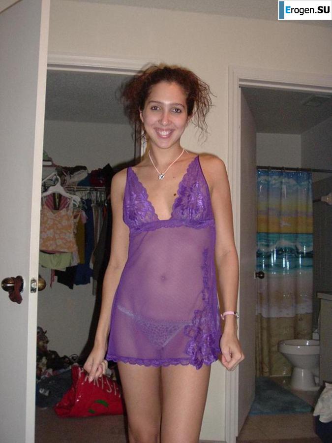 Улыбчивая брюнетка с вечностоящими сосками. Часть 5. Фото 32